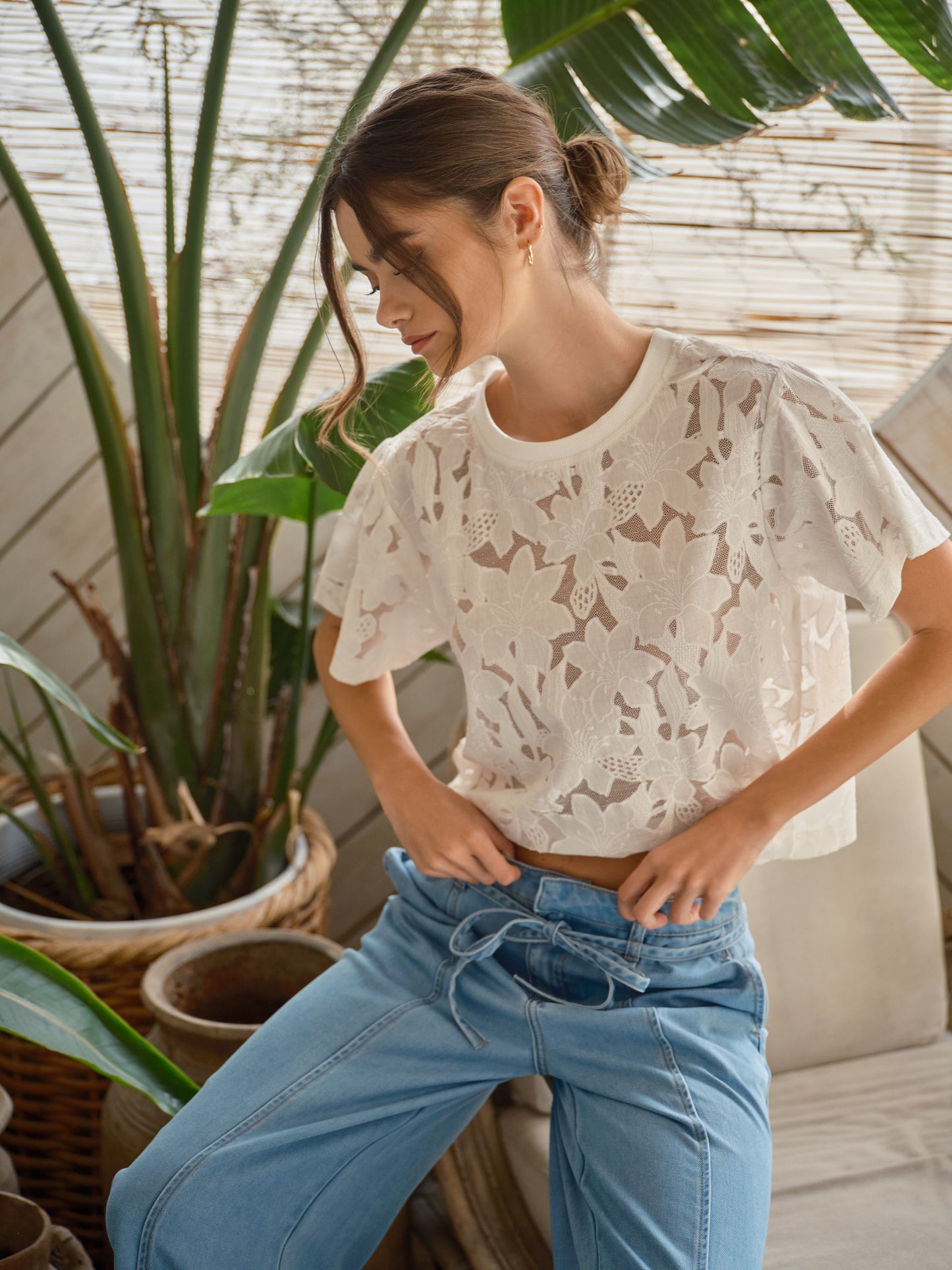THE FLORAL LACE SHIRT | RESTOCKED