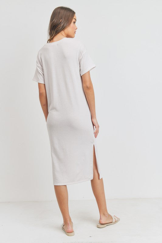T SHIRT MIDI DRESS
