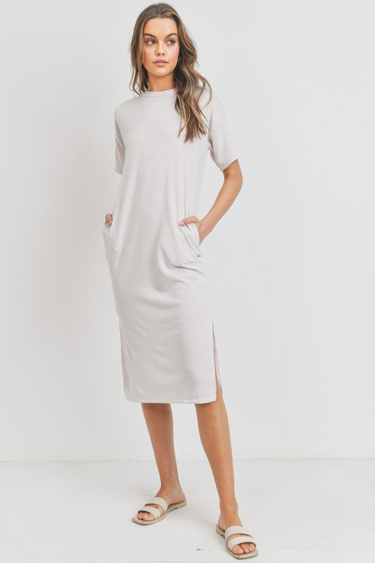 T SHIRT MIDI DRESS