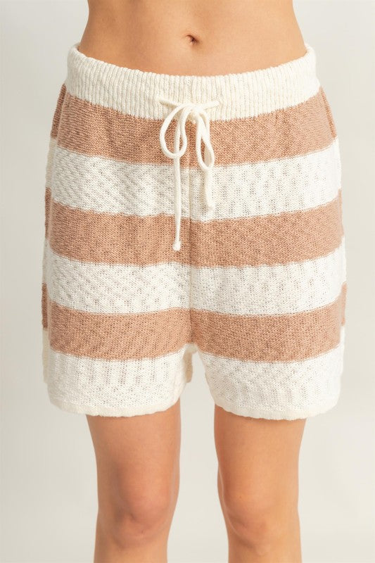 KENDALL STRIPED SHORTS AND TOP SET
