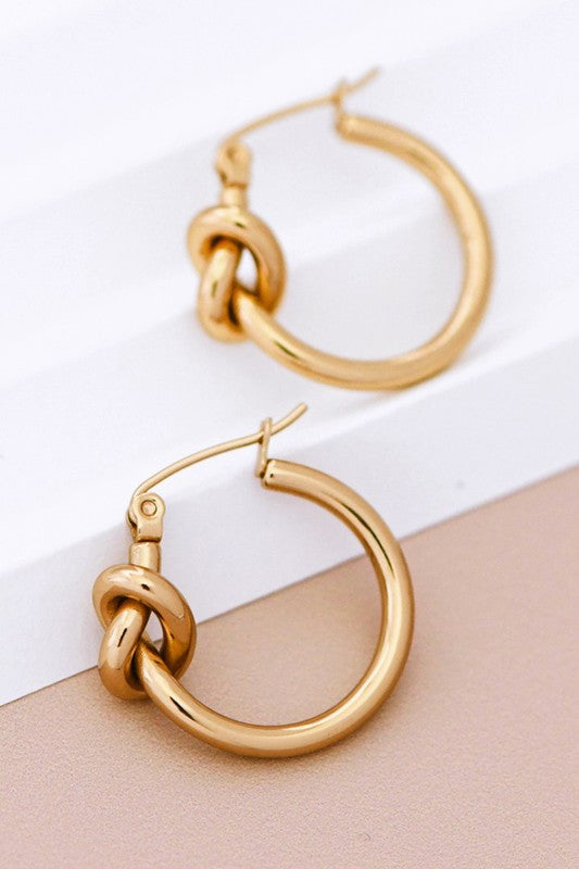 18K HOOPS