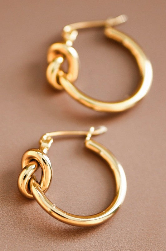 18K HOOPS