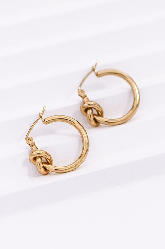 18K HOOPS