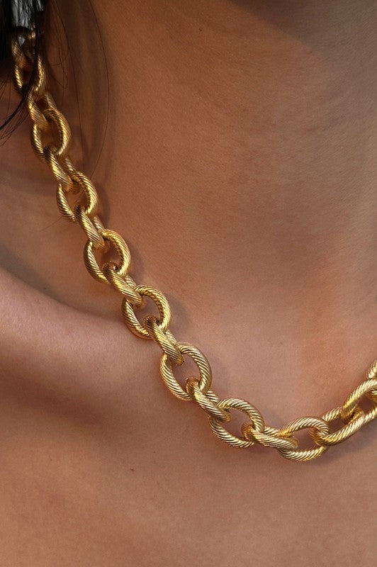 18K NON TARNISH CHAIN NECKLACE
