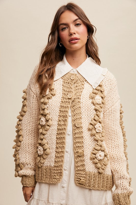 HAND CROCHET CARDIGAN