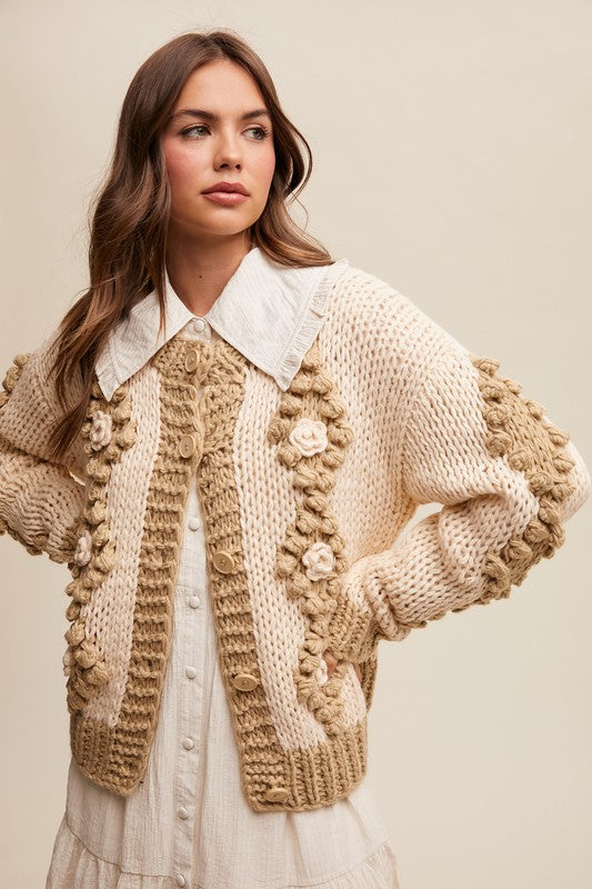 HAND CROCHET CARDIGAN