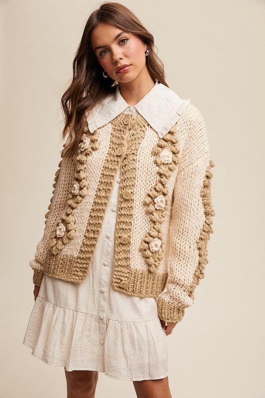 HAND CROCHET CARDIGAN