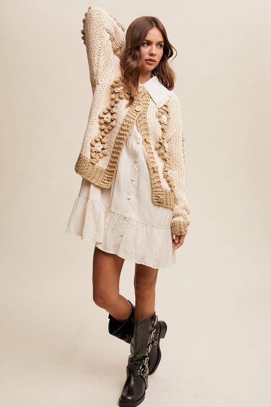 HAND CROCHET CARDIGAN
