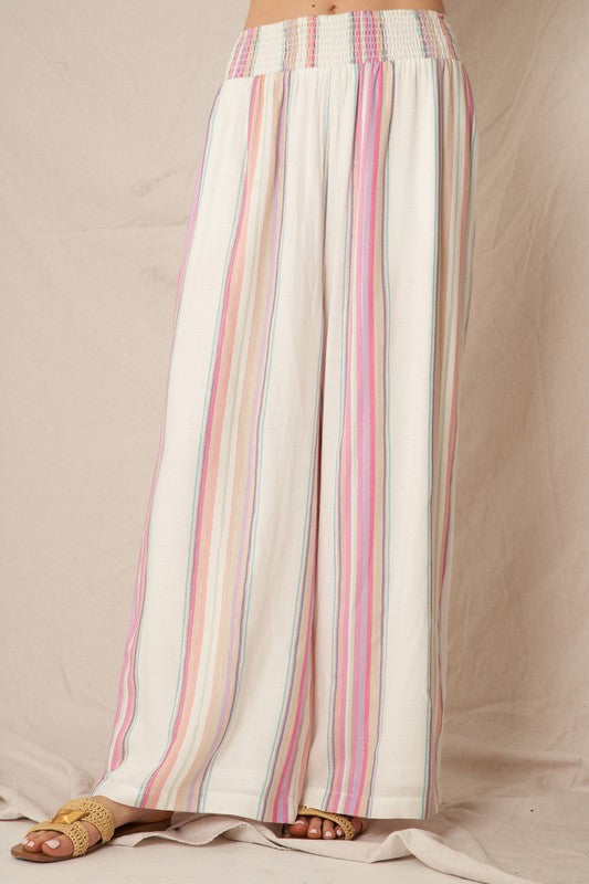 EN CREME | STRIPE PANTS