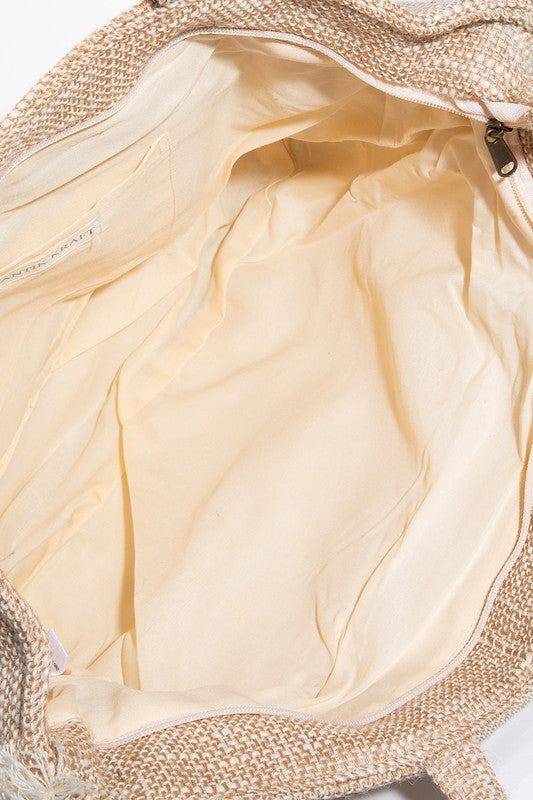 THE BEADED TOTE BAG