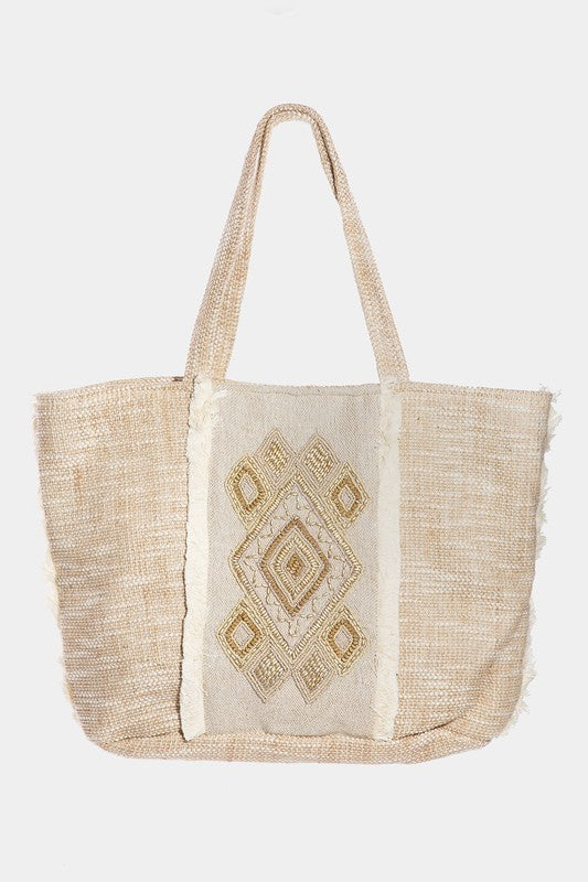 THE BEADED TOTE BAG