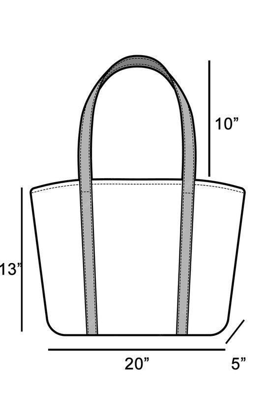 THE BEADED TOTE BAG