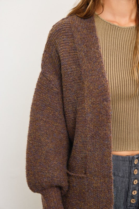 OVERSIZED SWEATER CARDIGAN