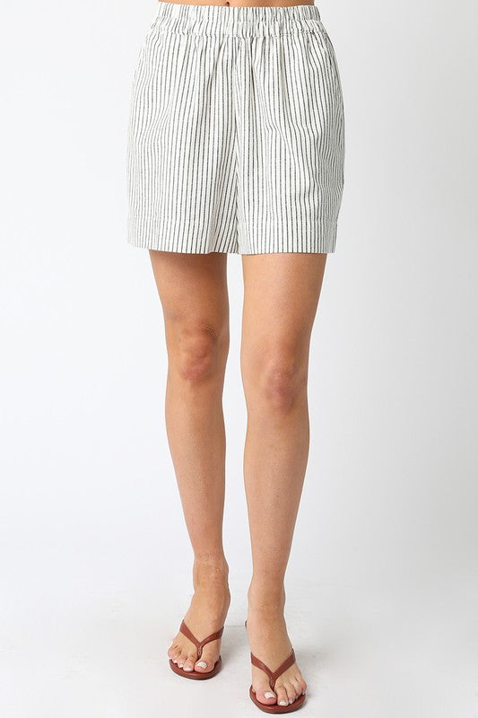 THE ARIA STRIPE SHORTS