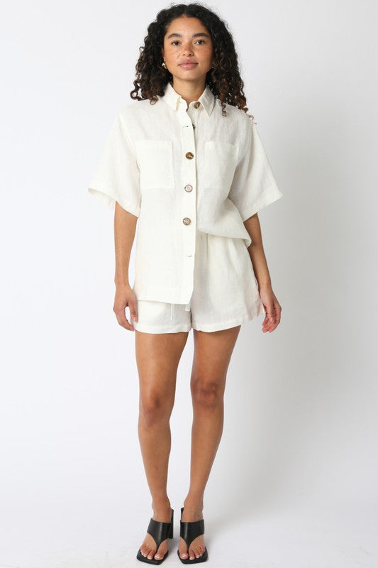 PREMIUM LINE | THE LINEN ELIA SHIRT
