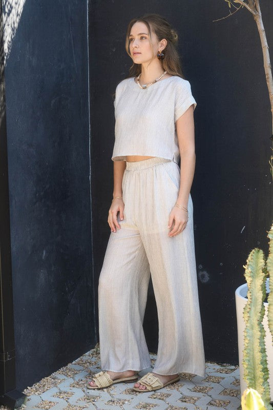 THE STRIPE BACK BUTTON SET