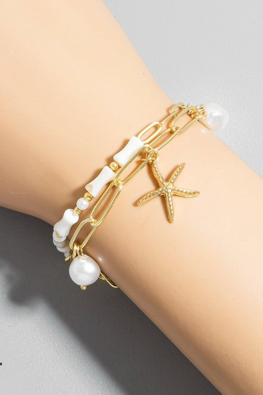 THE SEA LIFE CHARMS BRACELET