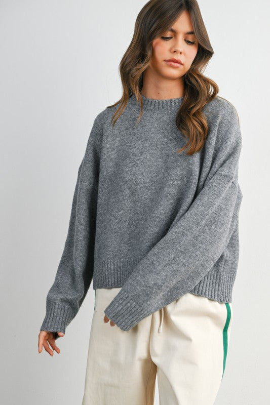 THE TIE BACK SWEATER