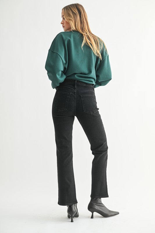JBD | SLIM CROPPED BOOTCUTE JEANS
