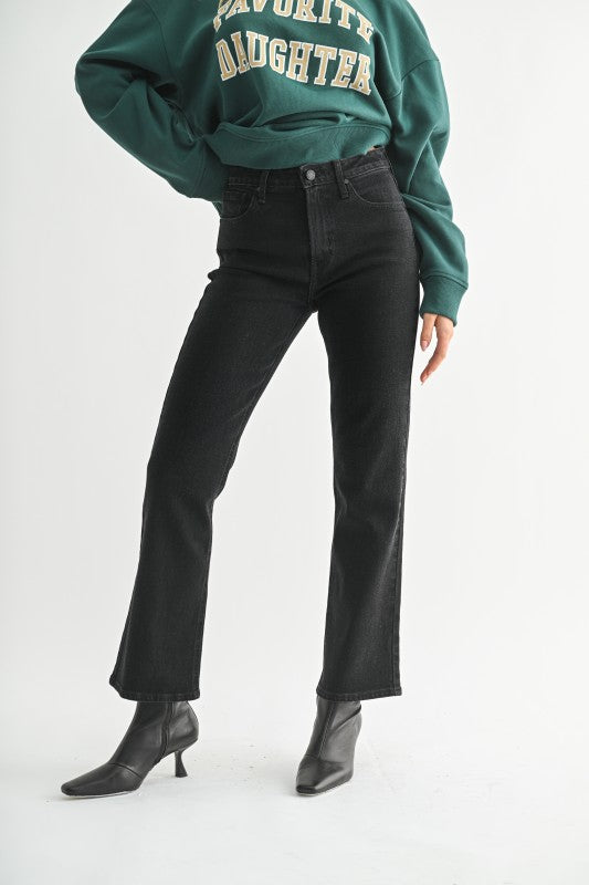 JBD | SLIM CROPPED BOOTCUTE JEANS