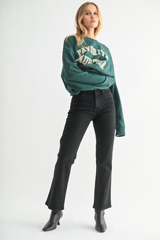 JBD | SLIM CROPPED BOOTCUTE JEANS