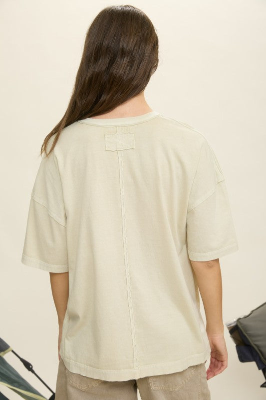 RODEO WESTERN RELAXED SHORT SLEEVE KNIT T-SHIRT