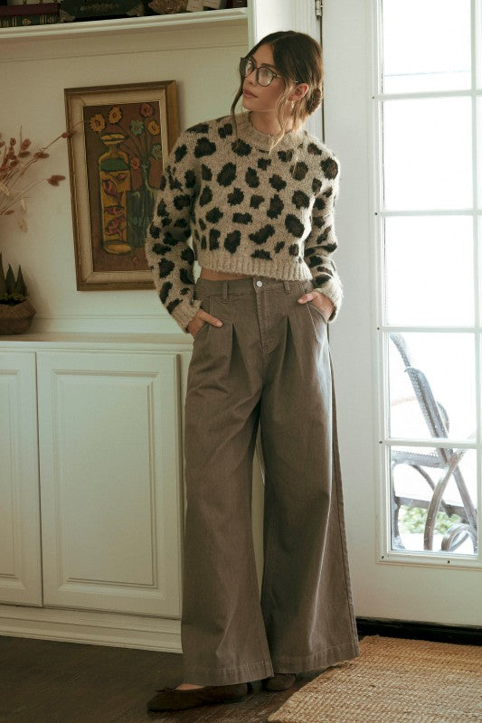 THE LITTLE LEOPARD SWEATER
