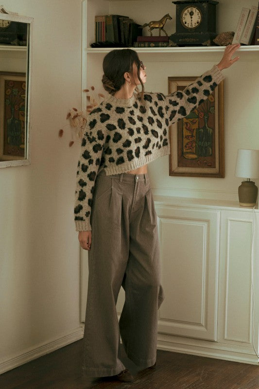 THE LITTLE LEOPARD SWEATER