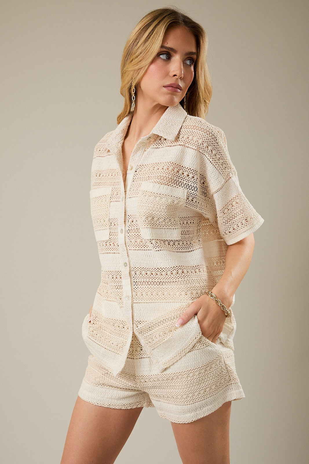 THE BRYN KNIT SHORTS