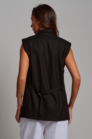 THE RIVIERA TAILORED VEST TOP | RESTOCKED