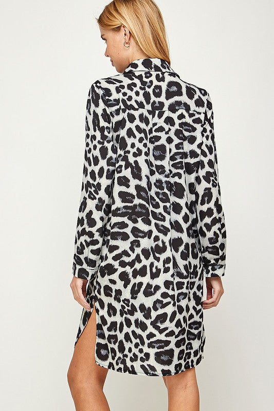 LEOPARD ABOUT YOU DRESS