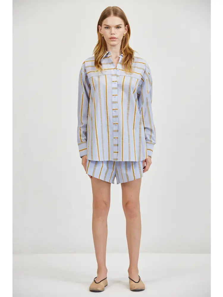THE BRYCE STRIPED SHIRT