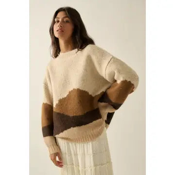 THE CREWNECK LANDSCAPE SWEATER | NEW COLOR