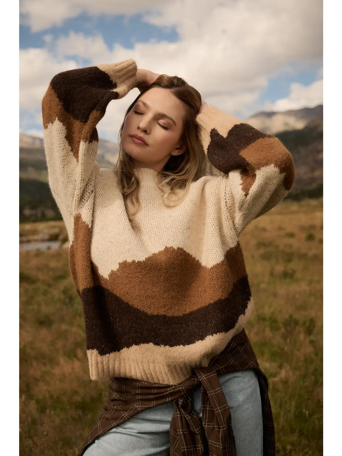 THE CREWNECK LANDSCAPE SWEATER | NEW COLOR
