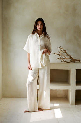 PREMIUM LINE |THE LORETTA LINEN PANTS