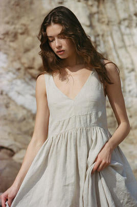 PREMIUM LINE | LINEN ELEONIE DRESS