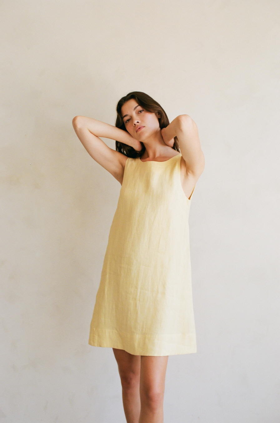 PREMIUM LINE | THE FLORENCE LINEN MINI DRESS