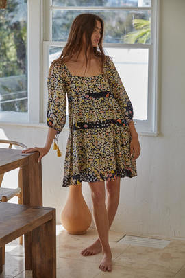 BY TOGETHER | MEET ME AT MIDNIGHT FLORAL DRESS