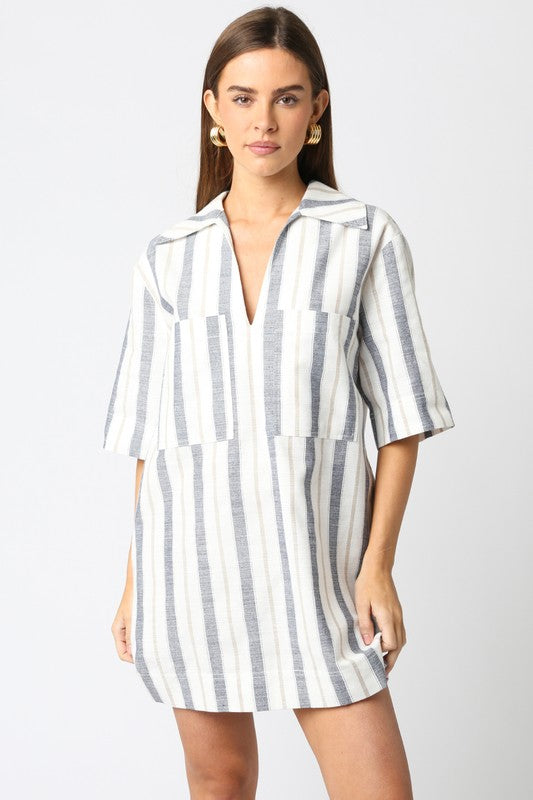 THE ABBEY LINEN DRESS