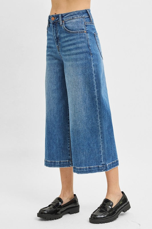 RISEN JEANS | WIDE CULOTTES JEANS