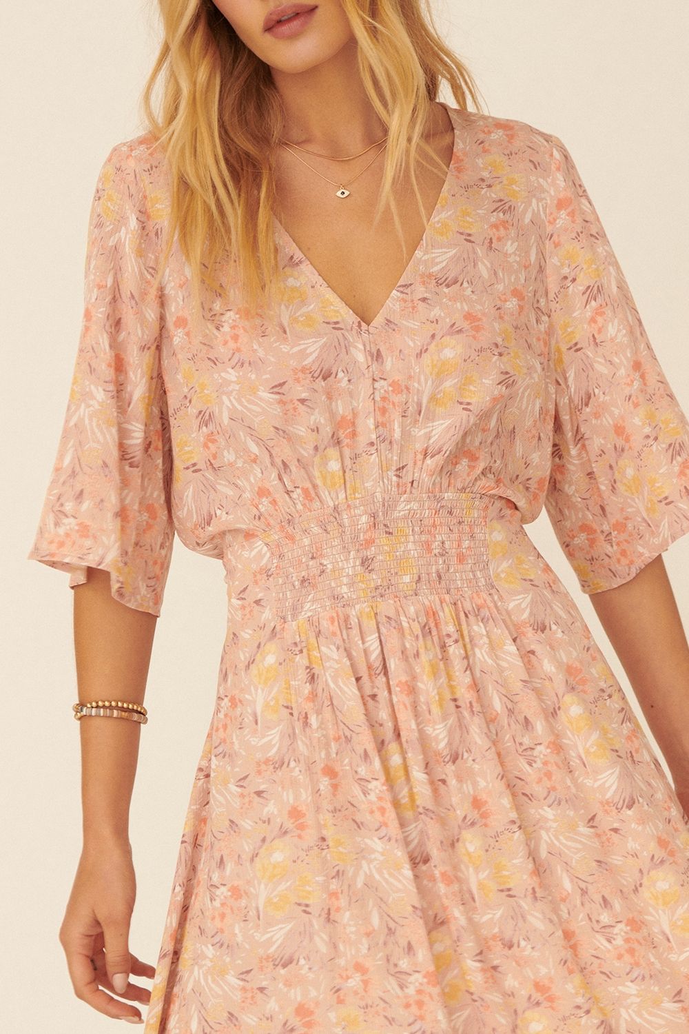 FLORAL PRINT MIMI DRESS