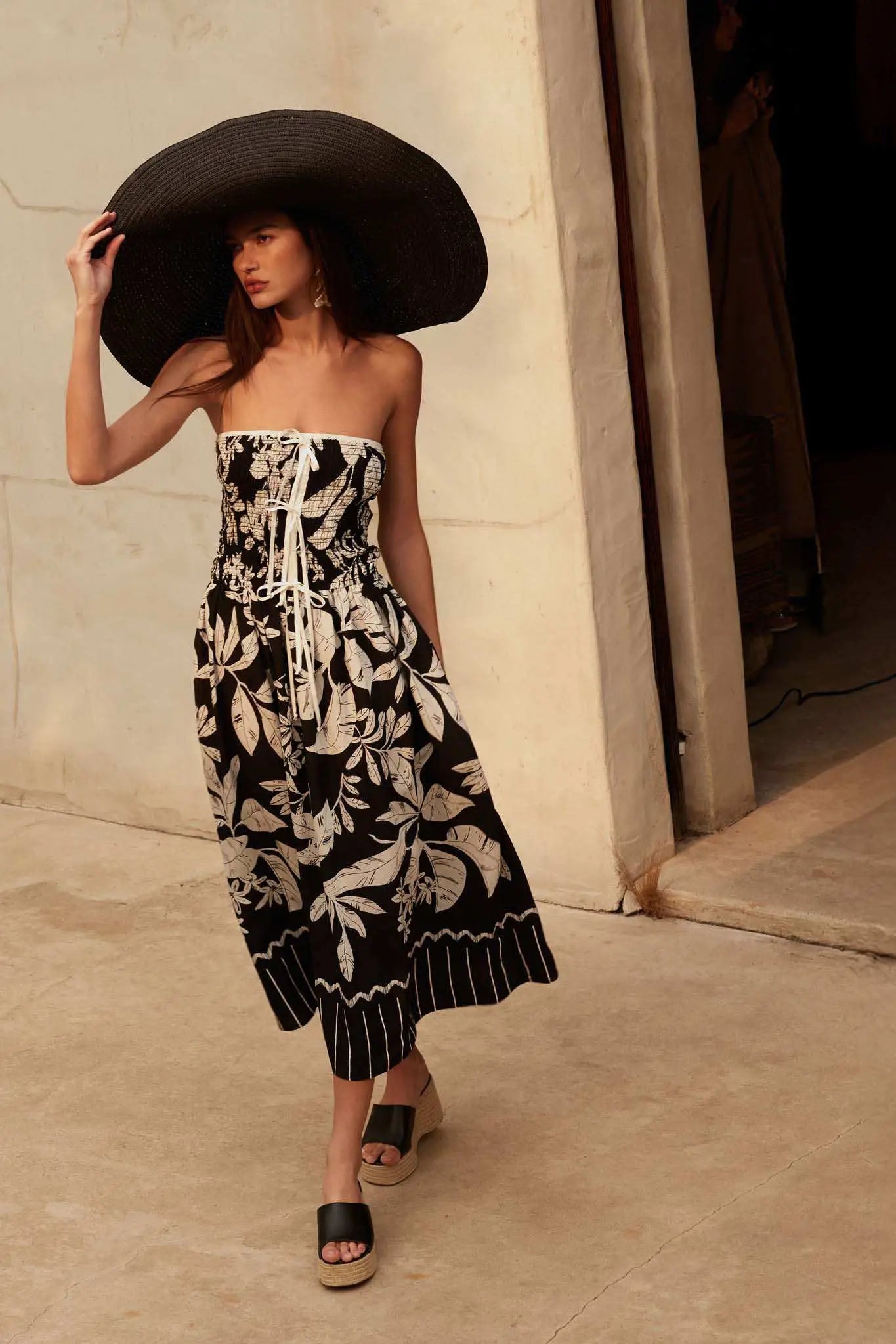 THE PALM SPRINGS MIDI DRESS | RESTOCKED
