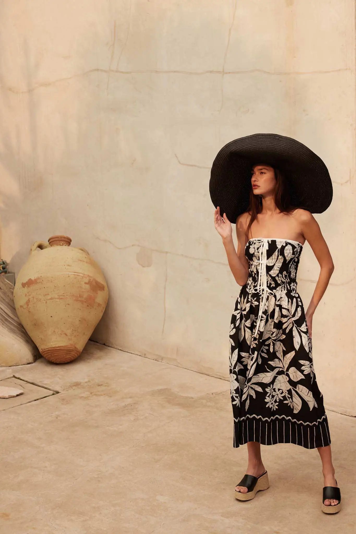 THE PALM SPRINGS MIDI DRESS | RESTOCKED