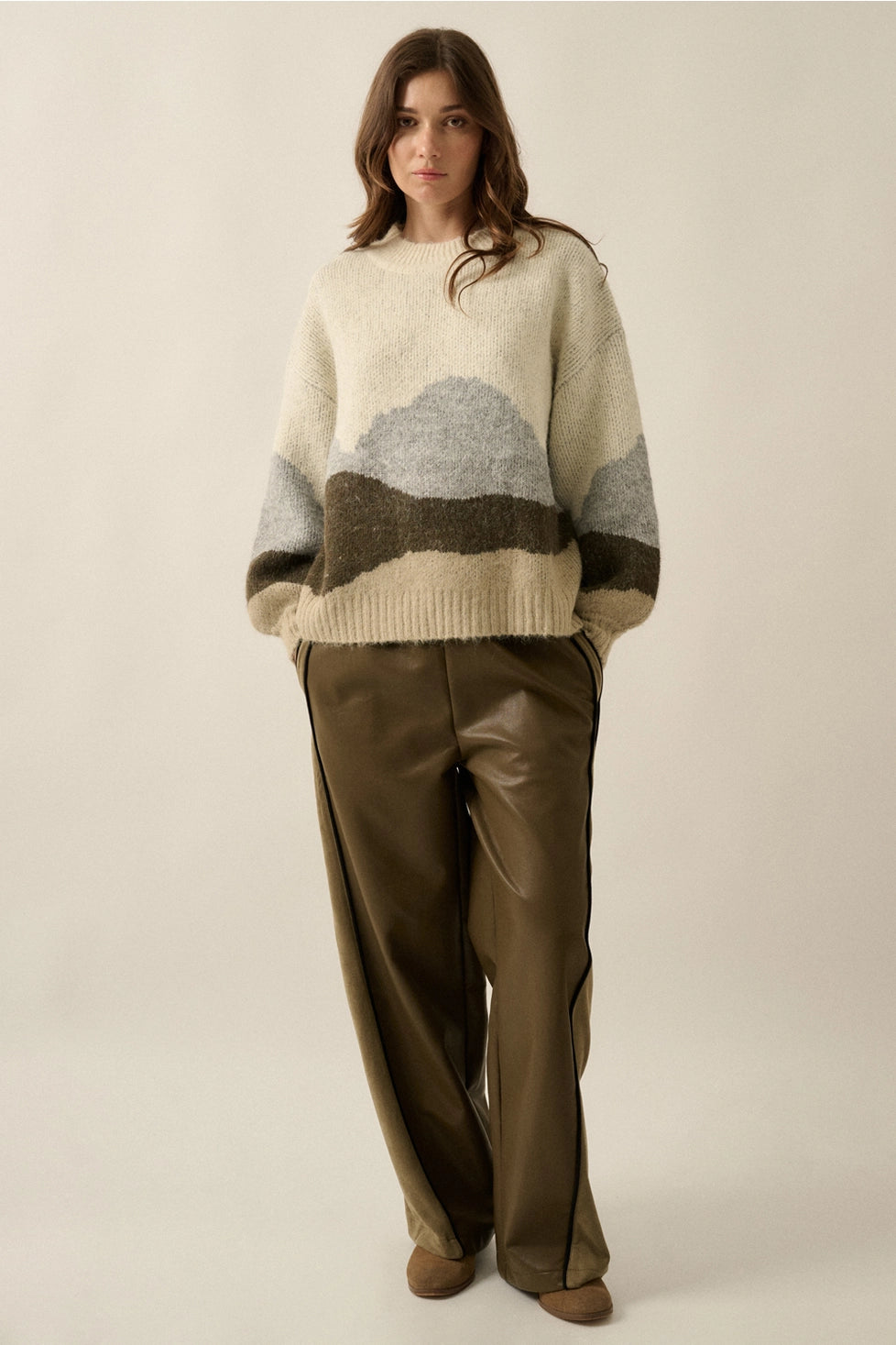 THE CREWNECK LANDSCAPE SWEATER
