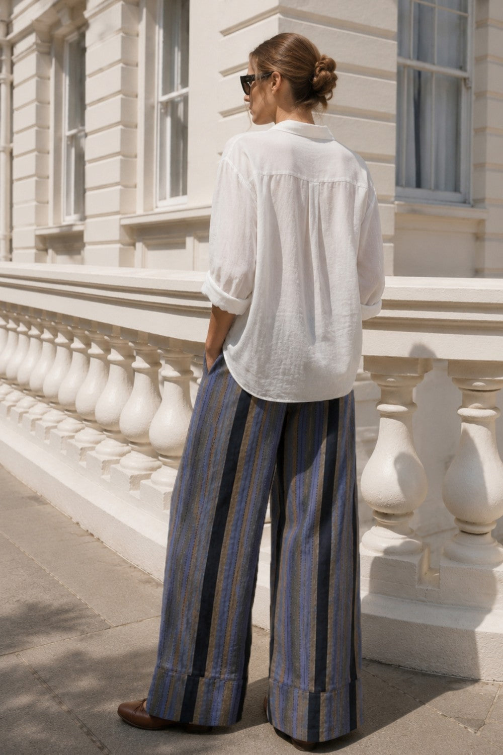 THE MONTAUK STRIPED PANTS
