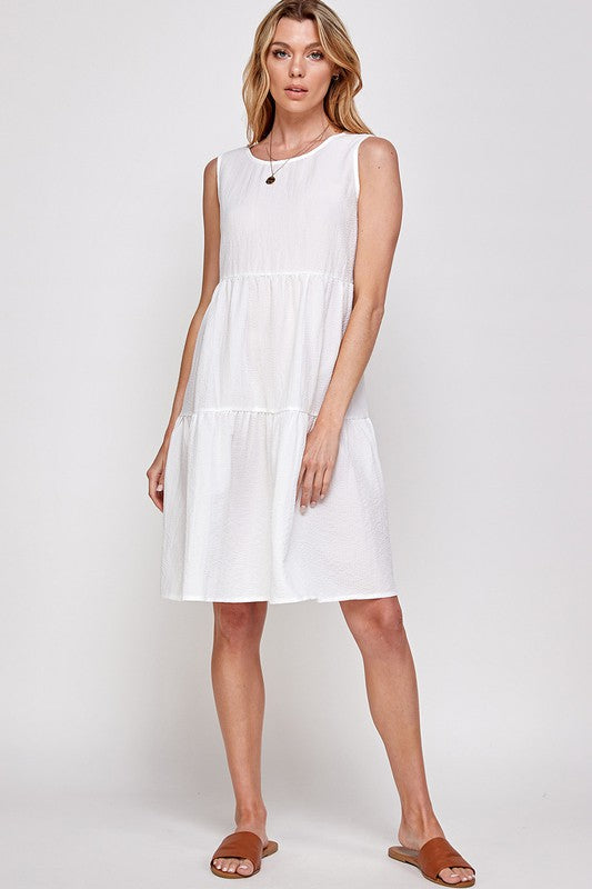 TIERED CASUAL DRESS