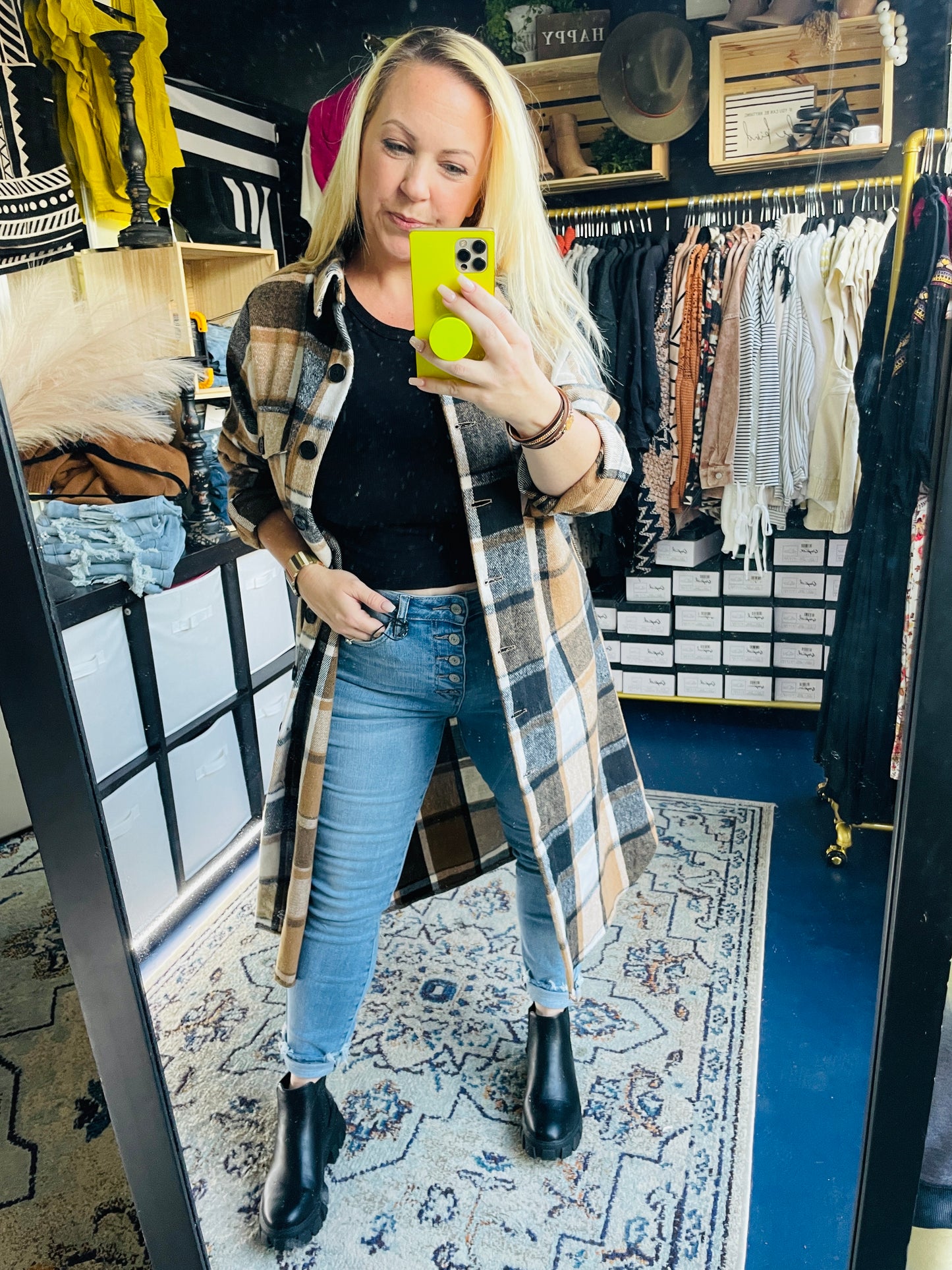 MAXI LENGTH SHACKET