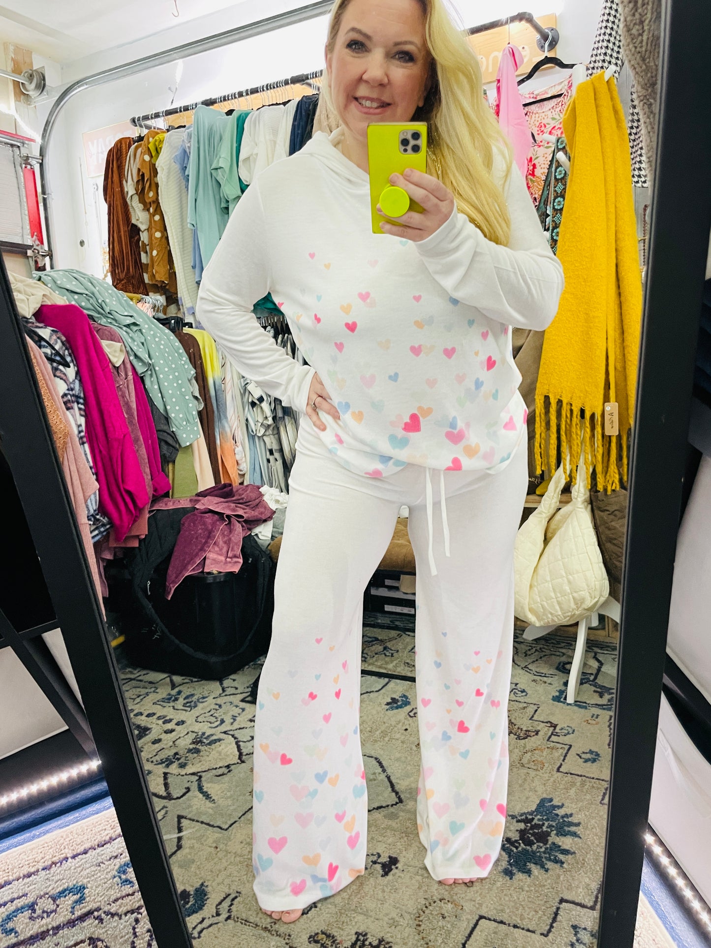 LOVE HEART LOUNGE SET