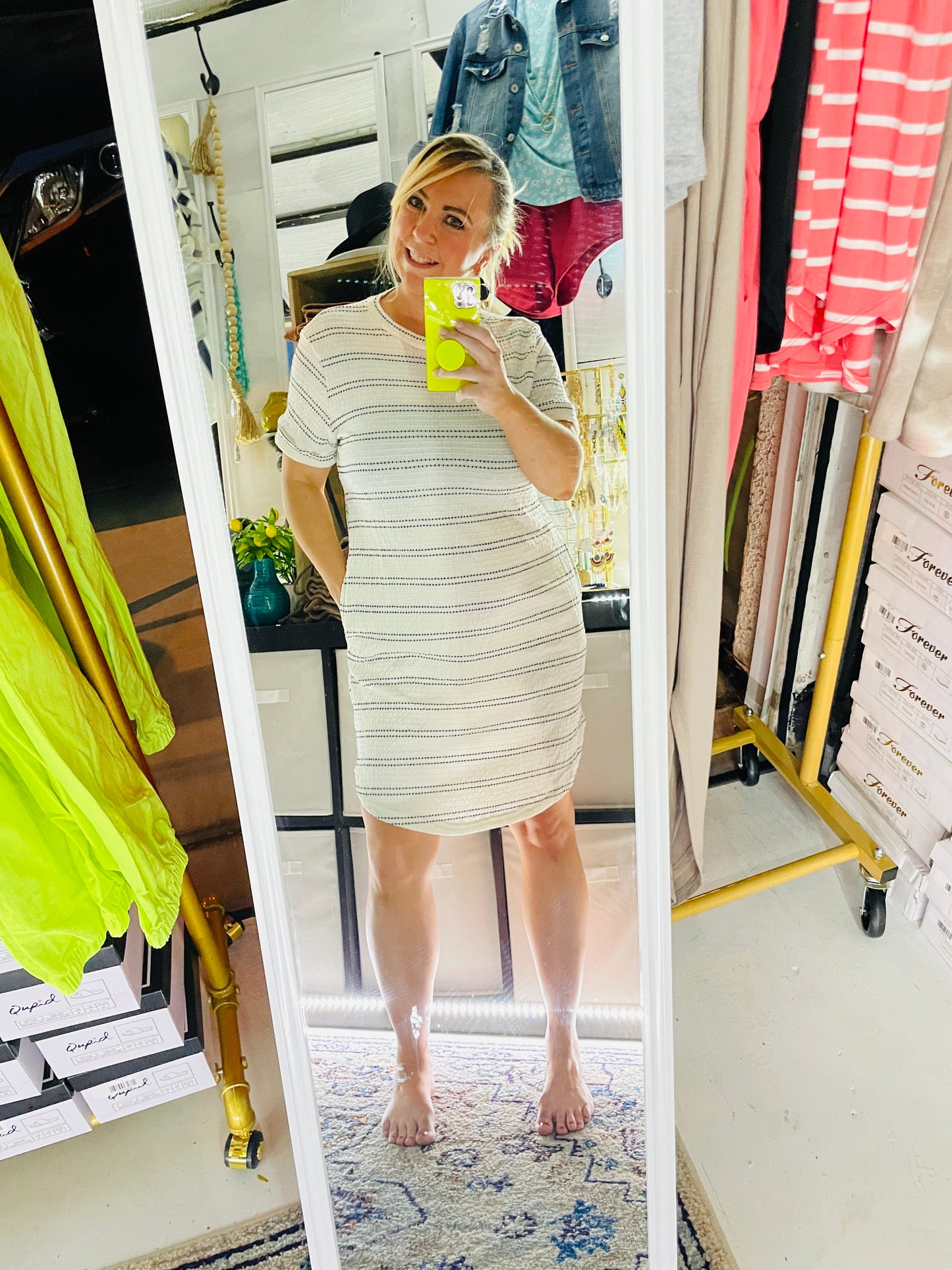 POCKET TEE DRESS