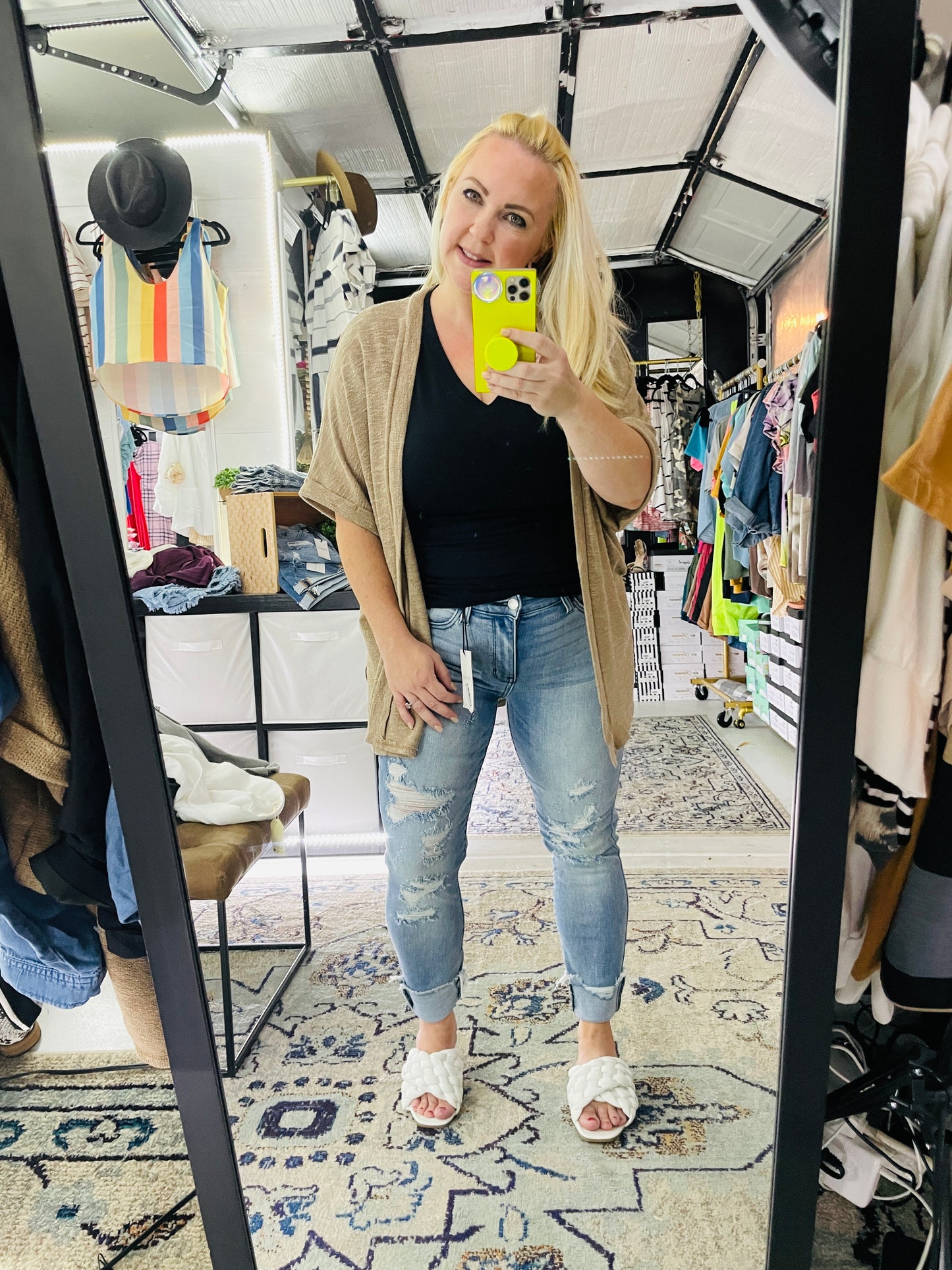 THE CAMEL CARDIGAN